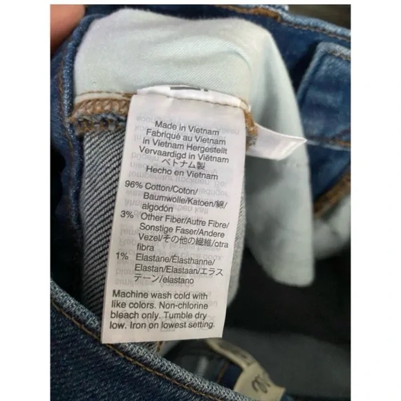 MADEWELL Cali Demi Boot Cut Crop Fringe Hem Jeans - Picture 9 of 9